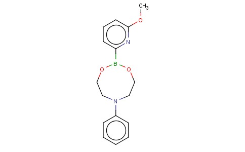 6-METHOXYPYRIDINE-2-BORONIC ACID N-PHENYLDIETHANOLAMINE ESTER